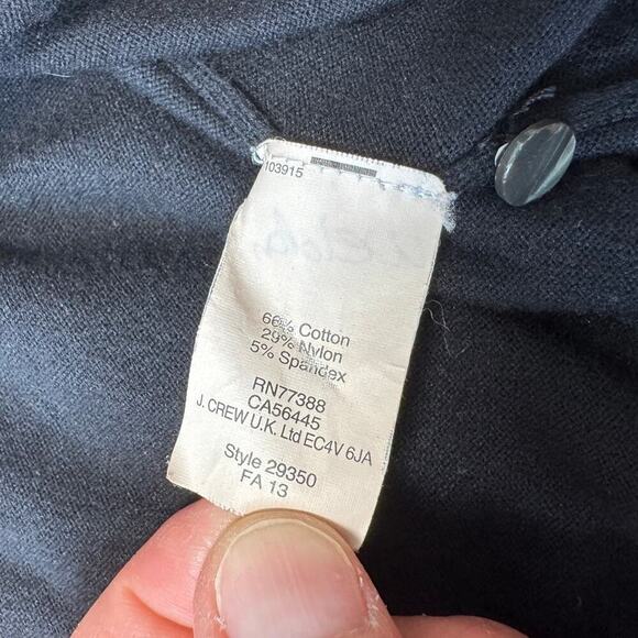 J. CREW Women's Black Cardigan Sweater, Size Large, Soft & Lightweight - Picture 8 of 9